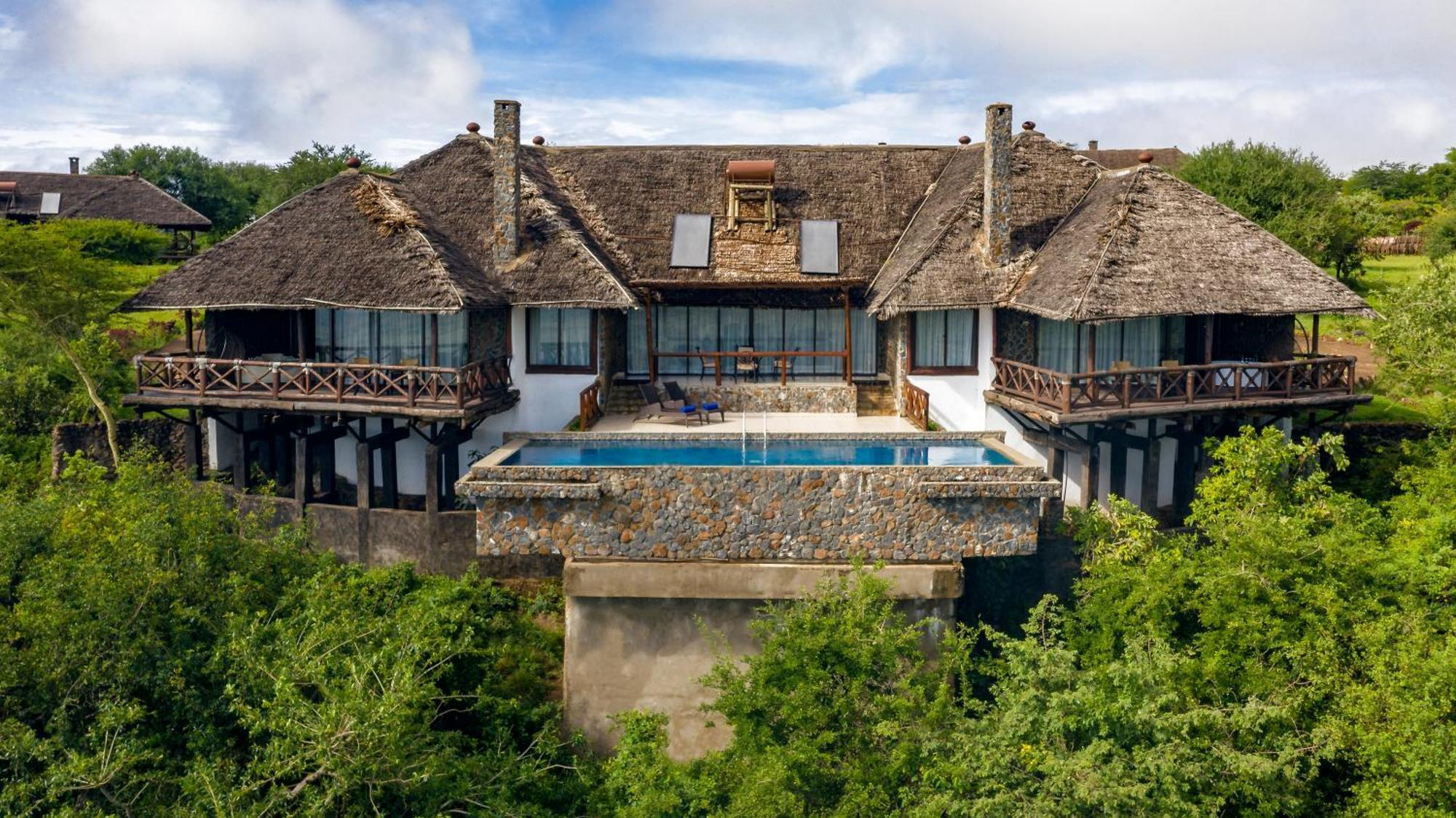 מטו וואמבו Lake Manyara Kilimamoja Lodge מראה חיצוני תמונה